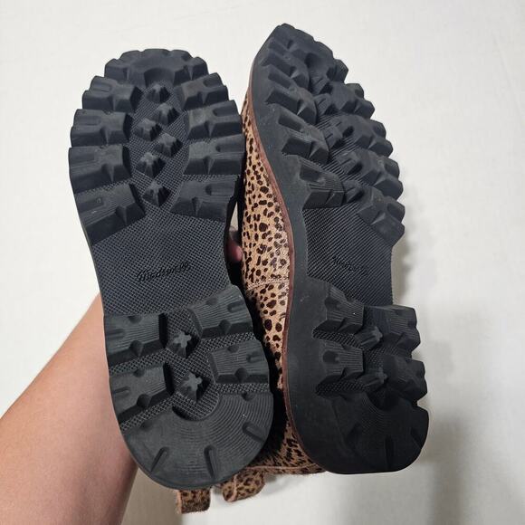 MADEWELL The Citywalk Lugsole Chelsea Boot in Calf Hair - Picture 5 of 7